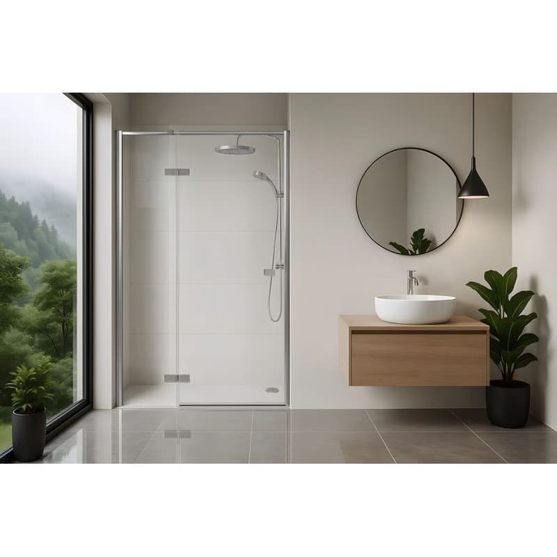 REA/S - Sprchové dvere Atlas 120 Chrome vľavo KPL-K4667 5