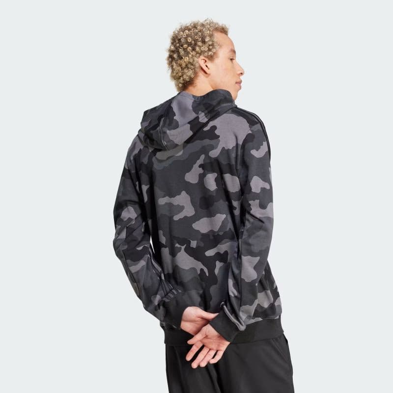 Pánska mikina s kapucňou ADIDAS M CAMO HD-IV7383-Black 4