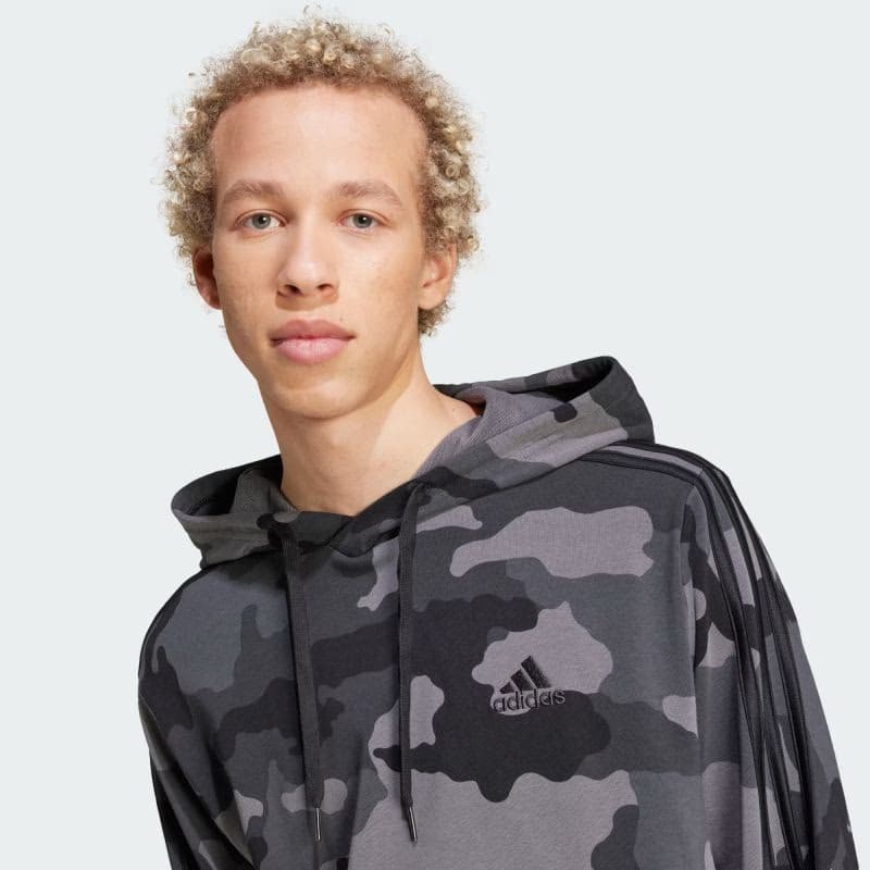 Pánska mikina s kapucňou ADIDAS M CAMO HD-IV7383-Black 5
