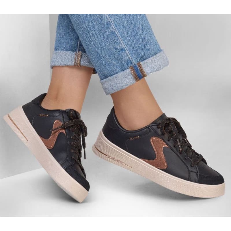 Dámska rekreačná obuv SKECHERS Hiland Quite Chic black brown 4