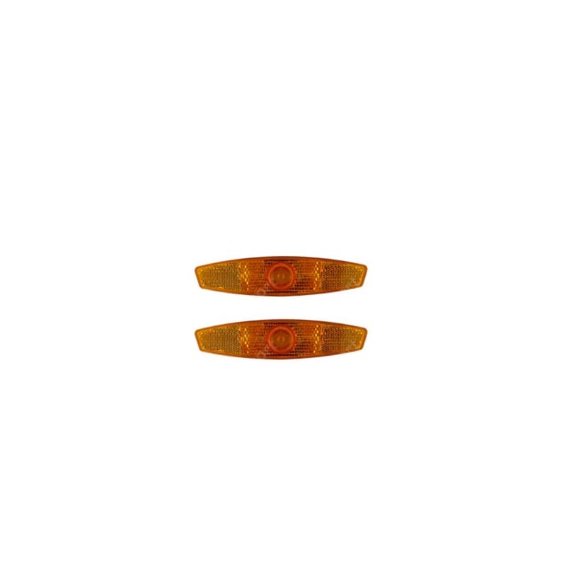 Reflexné prvky AMULET Reflector wheel orange, set 2 pcs 1