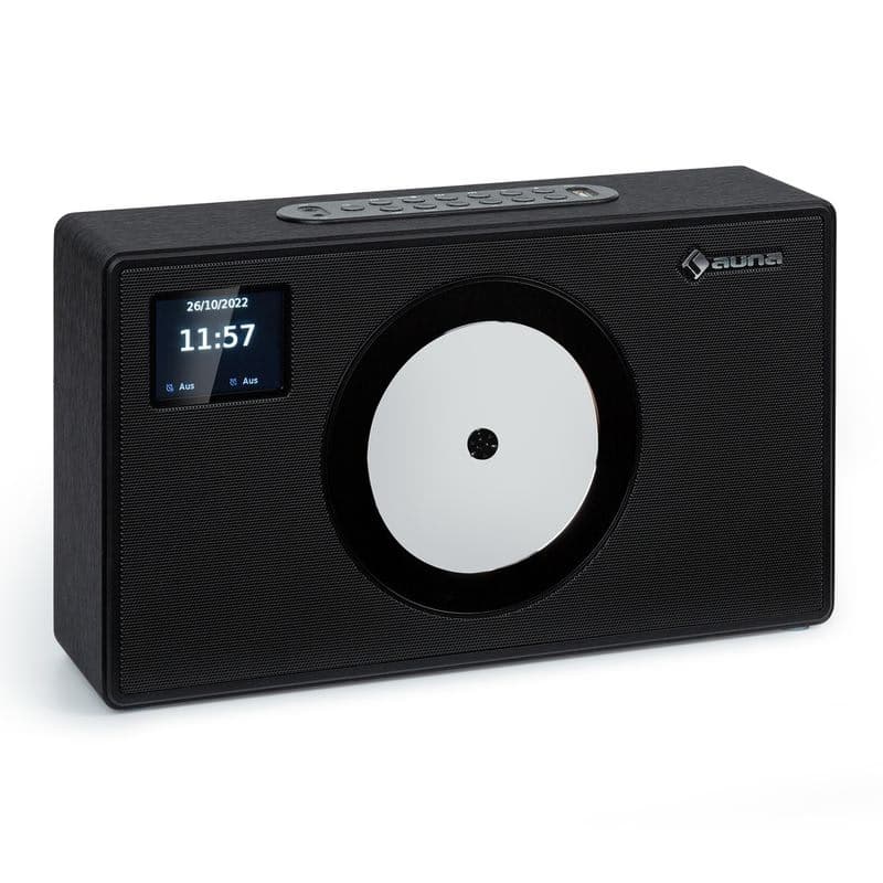 Auna Vertico Swing DAB | DAB+ rádio so Swing CD prehrávačom | FM/DAB+ | AUX | BT | USB