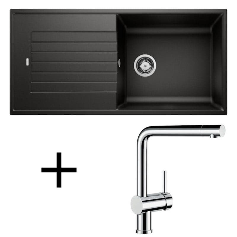 Blanco set Zia XL 6 S + Linus chróm antracit 1