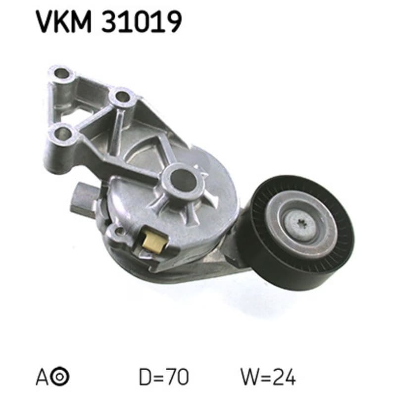 SKF Napínacia kladka rebrovaného klinového remeňa VKM31019 1