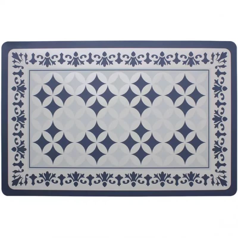 Podložka Pracas 43,5x28,5 cm bielo-modrá 1