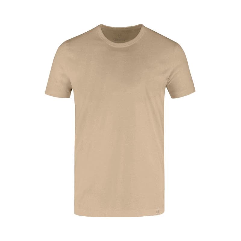 Pánske tričko s krátkym rukávom VOLCANO T-BASIC BEIGE 4