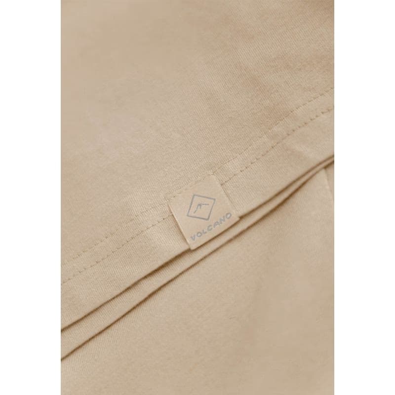 Pánske tričko s krátkym rukávom VOLCANO T-BASIC BEIGE 5
