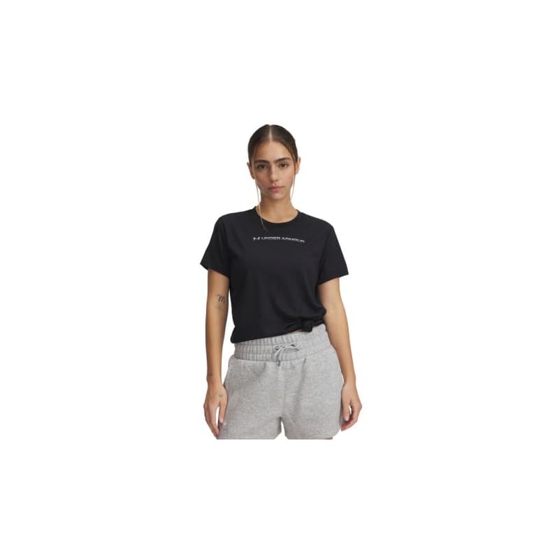 Dámske tréningové tričko s krátkym rukávom UNDER ARMOUR UA TECH PTH GRAPHIC SSC-BLK