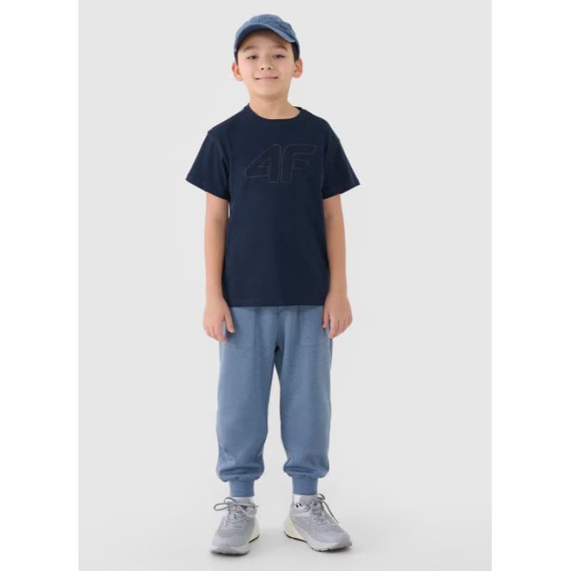 Chlapčenské tričko s krátkym rukávom 4F JUNIOR TSHIRT M2331-31S-NAVY 4