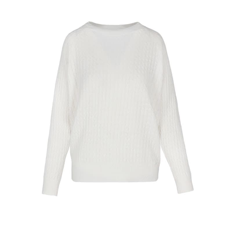 Dámsky sveter VOLCANO S-KAMA 101M-CREAM MEL 5