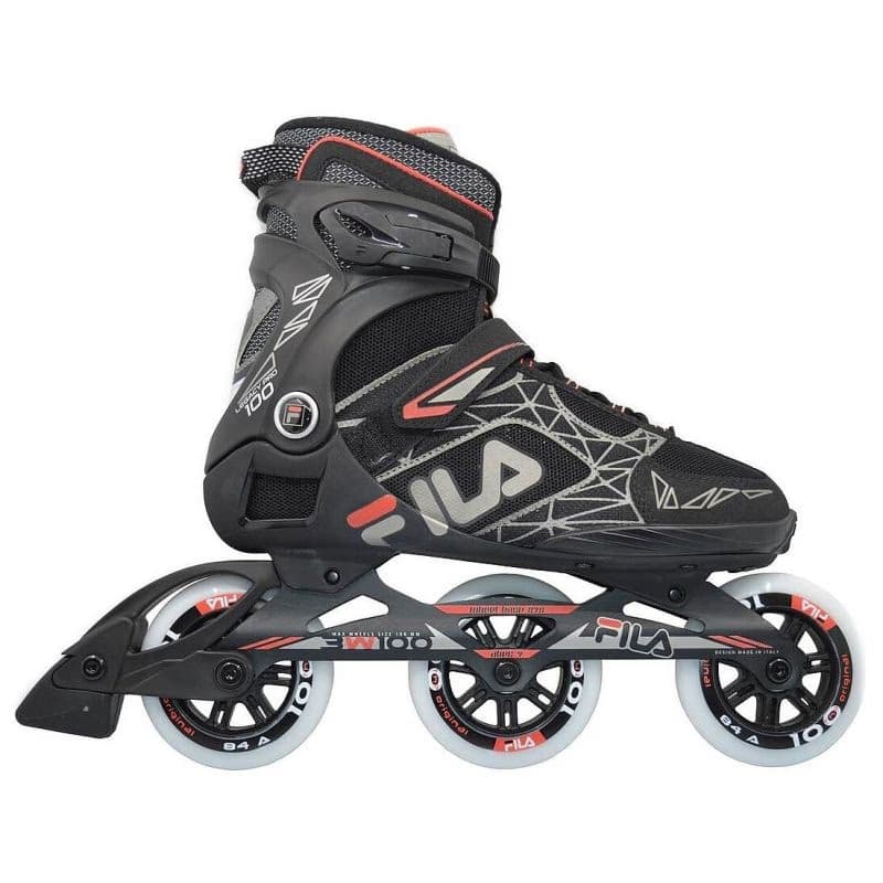 Kolieskové korčule FILA SKATES LEGACY PRO 100 BLACK RED 2