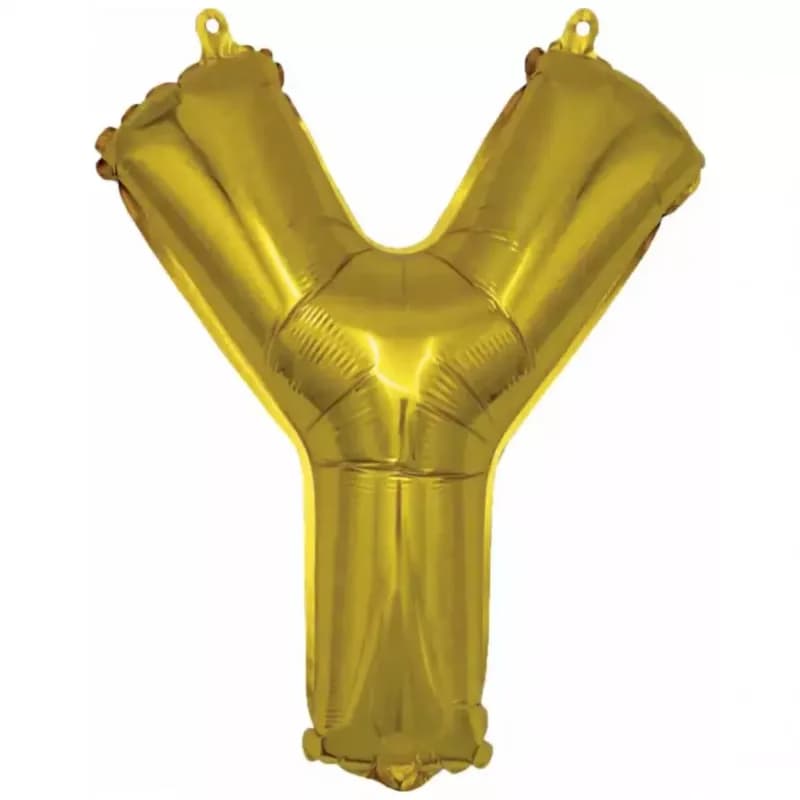 Fóliový balón písmeno Y My Party 30cm 1