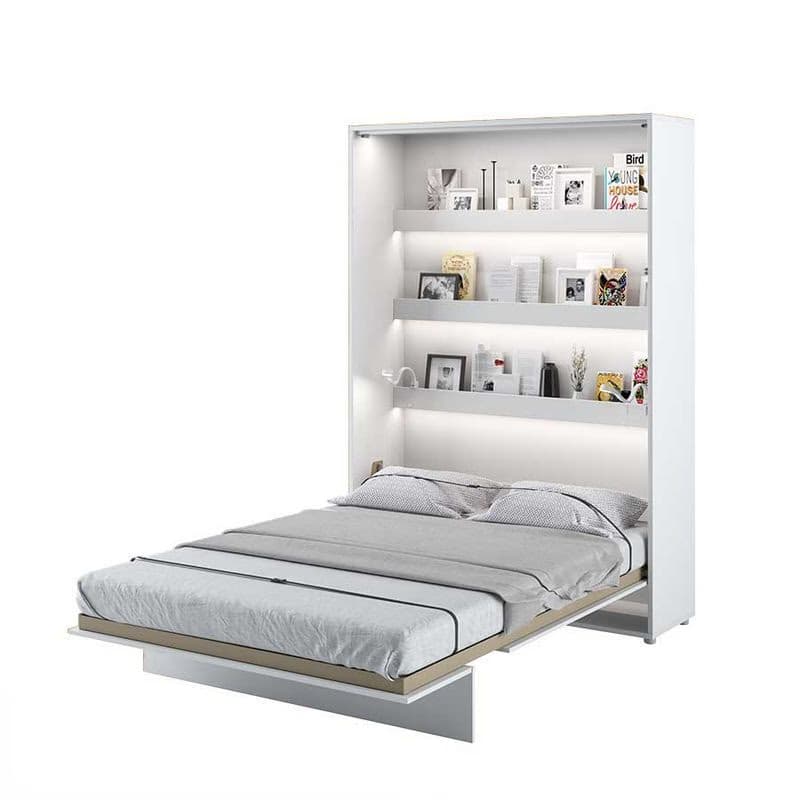 Dig-net nábytok Sklápacia posteľ Lenart BED CONCEPT BC-01 biela | 140 x 200 cm 4