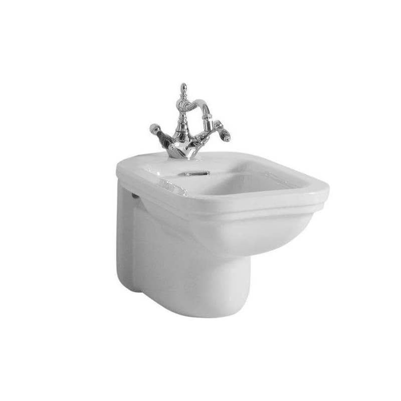 KERASAN - WALDORF bidet závesný 37x55cm, biela 4125K1 2