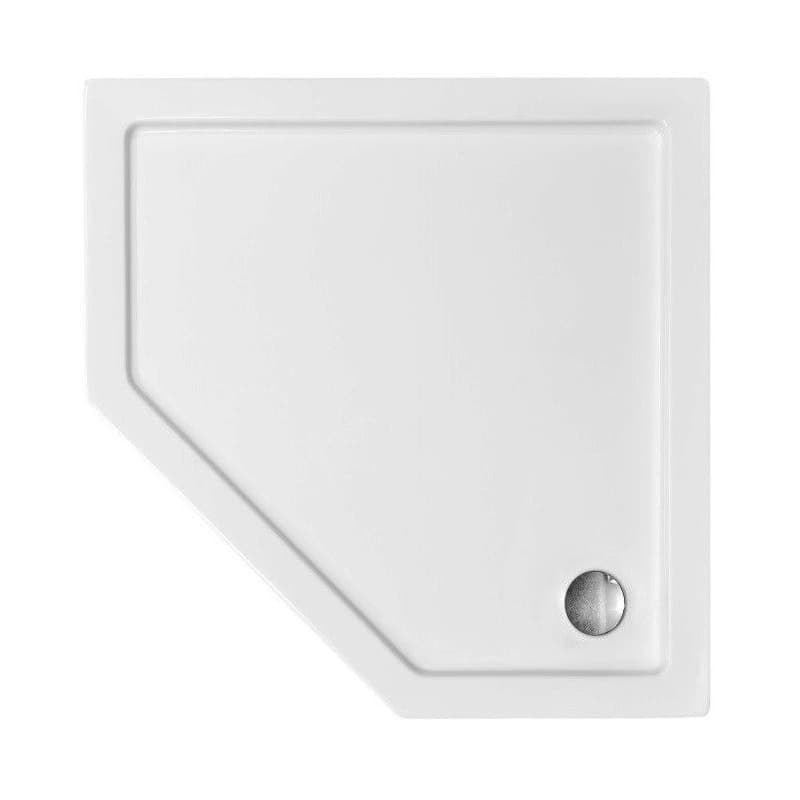 BESCO - Päťuholníková sprchová vanička BERGO - Rozmer C - 6 cm VANKBERG90 1