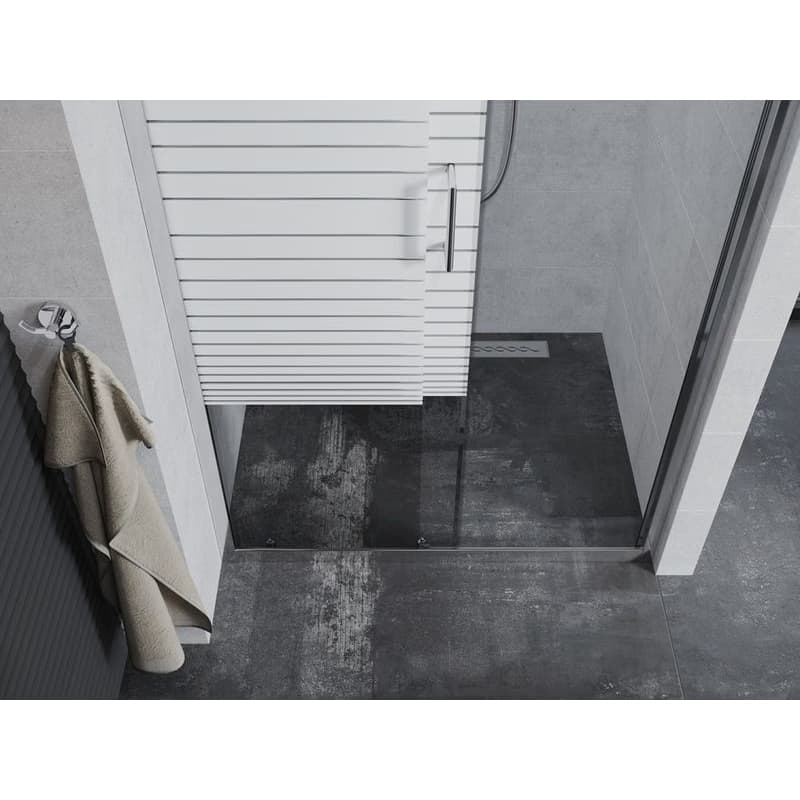MEXEN - Apia posuvné sprchové dvere 110 cm dekor, chróm 845-110-000-01-20 5