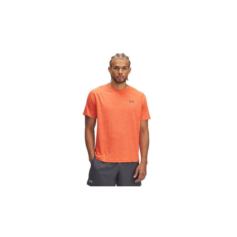 Pánske tréningové tričko s krátkym rukávom UNDER ARMOUR UA Tech Textured SS-ORG