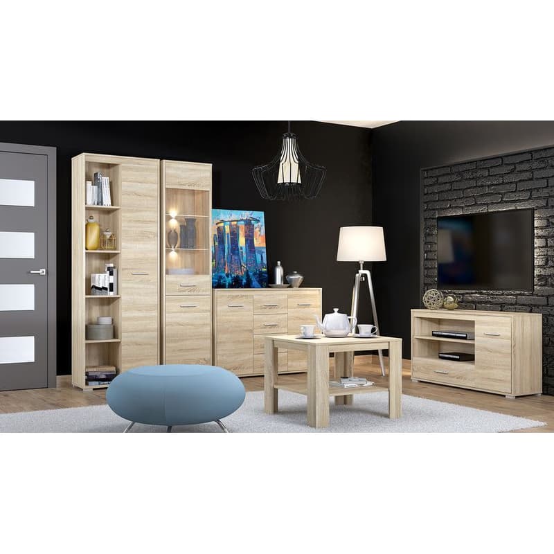 ArtMLM Vitrína JOE 05 s LED osvetlením 5