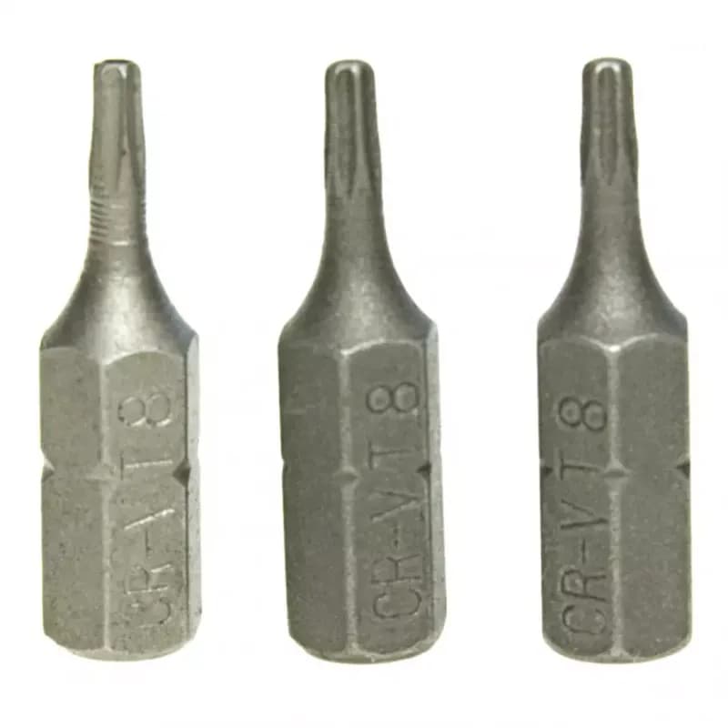 Bit Torx, T8 x 25 mm, 3 ks, Drel 1