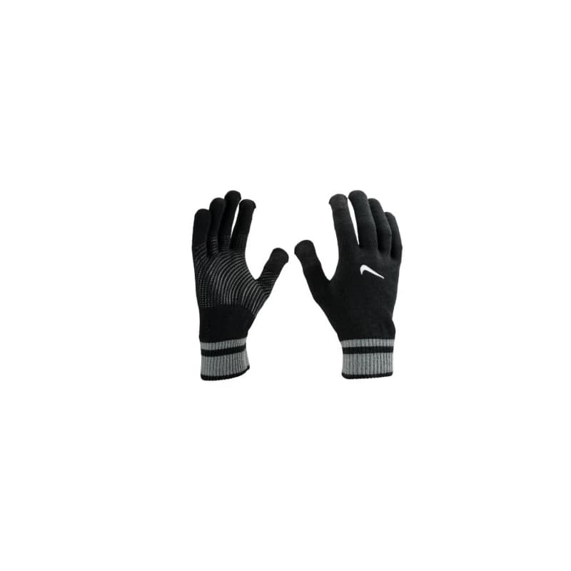 Rukavice NIKE KNIT TECH AND GRIP TG 3.0 GLOVES BLACK SMOKE GREY WHITE 1
