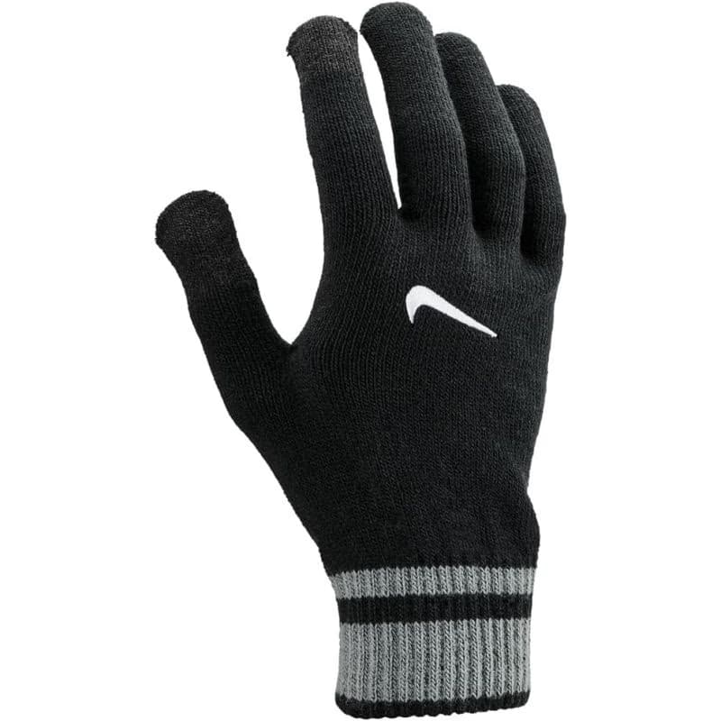 Rukavice NIKE KNIT TECH AND GRIP TG 3.0 GLOVES BLACK SMOKE GREY WHITE 3