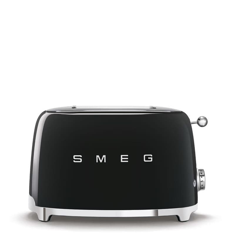 Smeg TSF01BLEU sendvičovač / hriankovač, 2 toasty, 6 úrovní opekania, zásuvka na omrvinky, štýl. 50. rokov, čierna 1