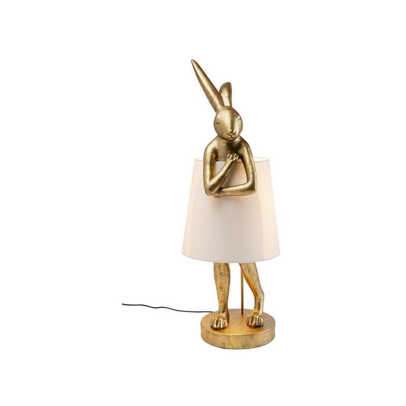 Rabbit stolová lampa zlatá 1