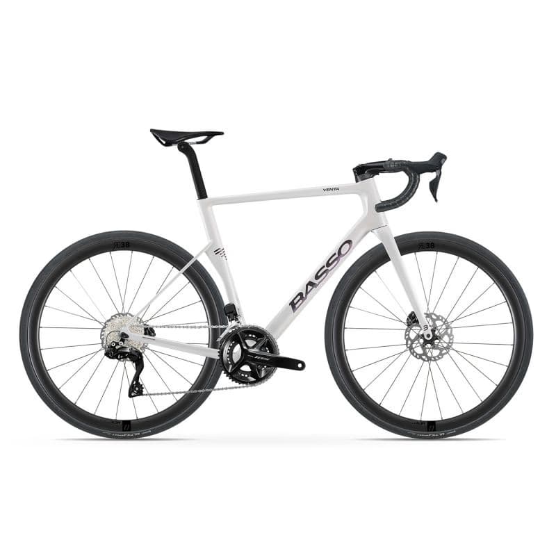 Cestný bicykel BASSO Venta R, Shimano 105 DI2, Microtech RE38, pearl white 2