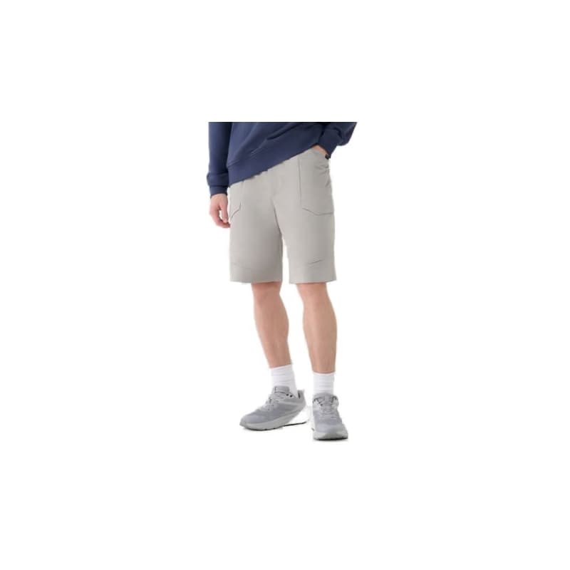 Pánske teplákové kraťasy 4F SHORTS CAS-WSS25TSHOM527-26S-WARM LIGHT GREY