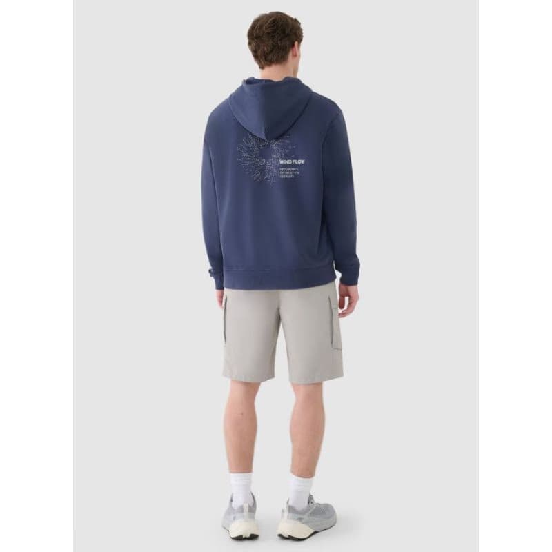 Pánske teplákové kraťasy 4F SHORTS CAS-WSS25TSHOM527-26S-WARM LIGHT GREY 5