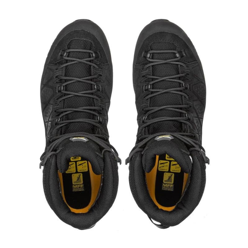 Pánska členková turistická obuv SALEWA Alp Trainer 2 Mid GTX M black black 3