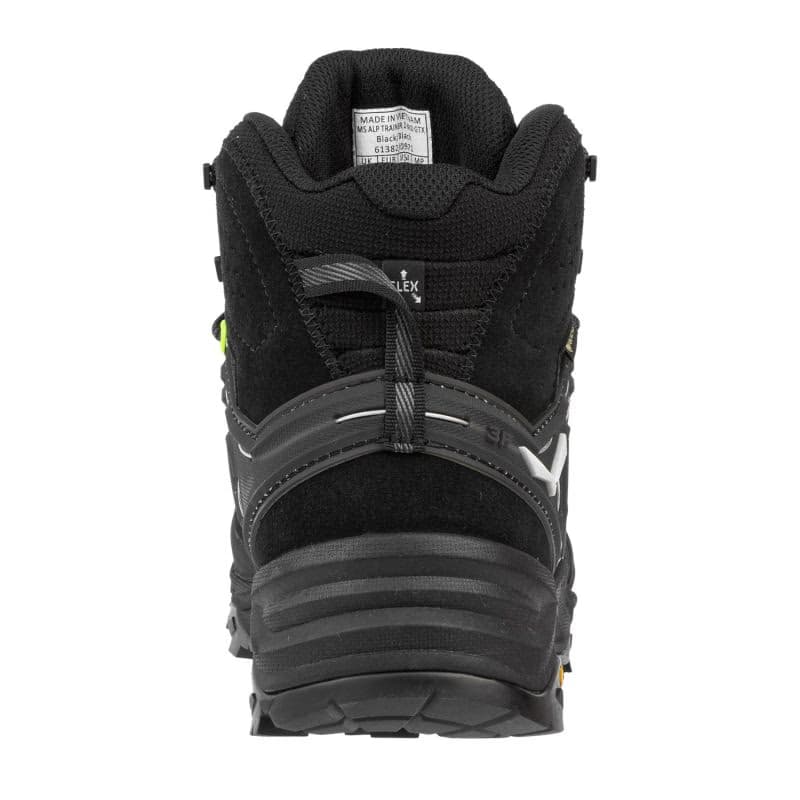 Pánska členková turistická obuv SALEWA Alp Trainer 2 Mid GTX M black black 6