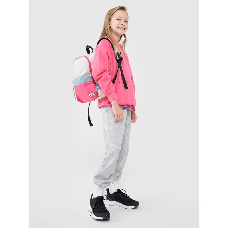 Dievčenská mikina s kapucňou 4F JUNIOR SWEATSHIRT F1478-54S-PINK 6