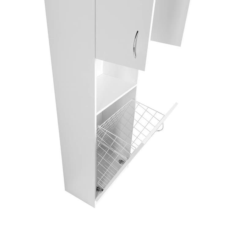 AQUALINE - SIMPLEX ECO vysoká skrinka s košom 50x180x30cm SIME510 3