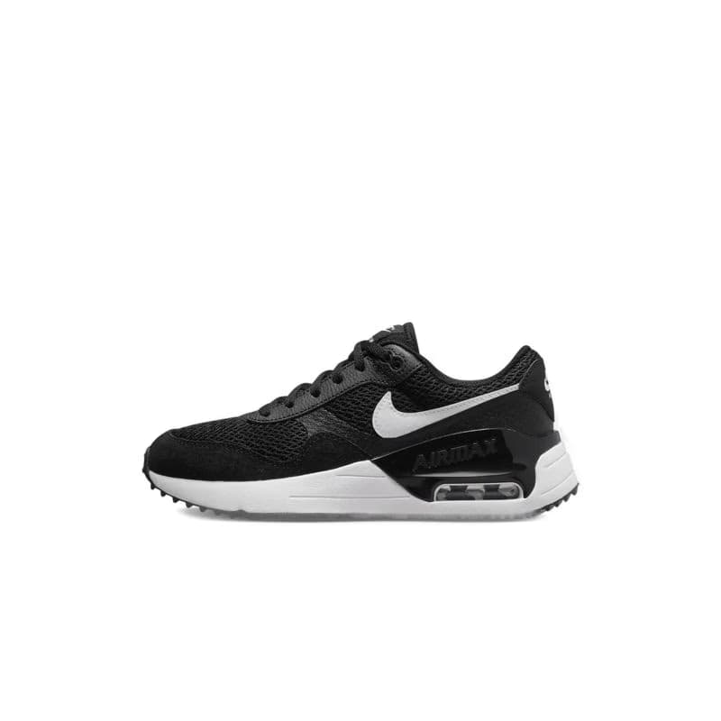 Juniorská rekreačná obuv NIKE Air Max SYSTM black white wolf grey 2