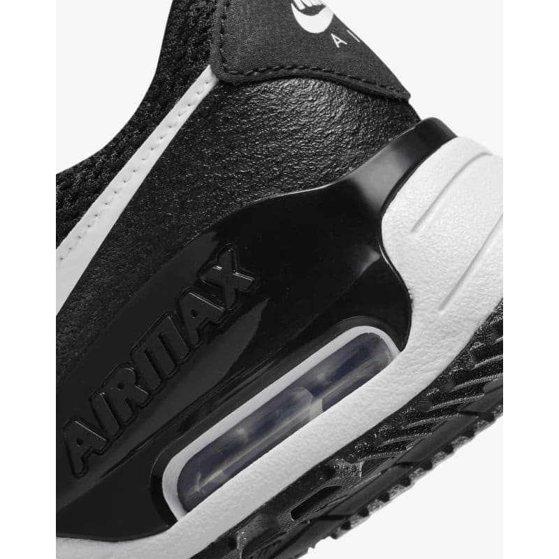 Juniorská rekreačná obuv NIKE Air Max SYSTM black white wolf grey 6