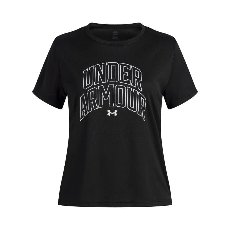 Dievčenské tréningové tričko s krátkym rukávom UNDER ARMOUR Tech Varsity Graphic SS 2