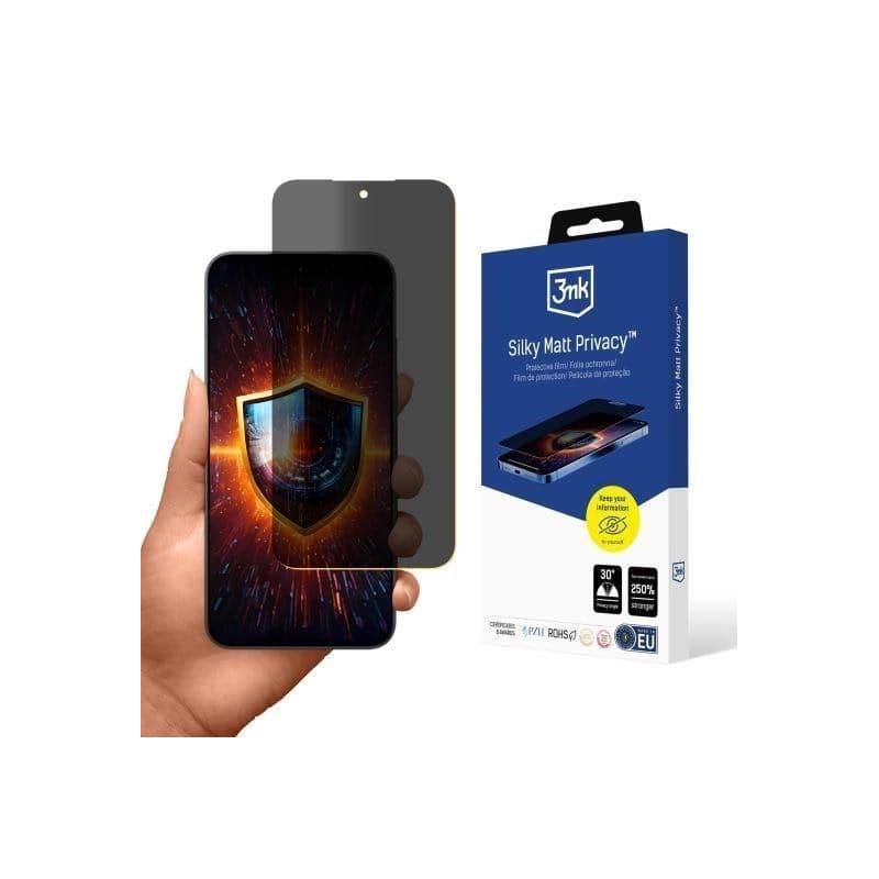 3mk ochranná fólia Silky Matt Privacy pre Poco F7 1