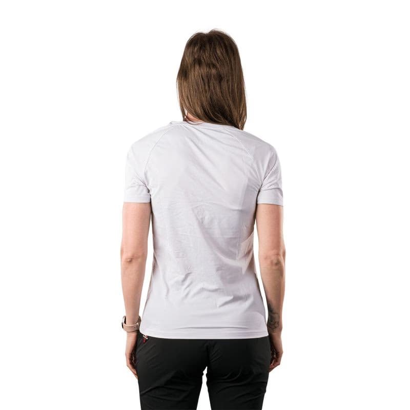 Dámske turistické tričko s krátkym rukávom NORTHFINDER INES-529creamwhite 4