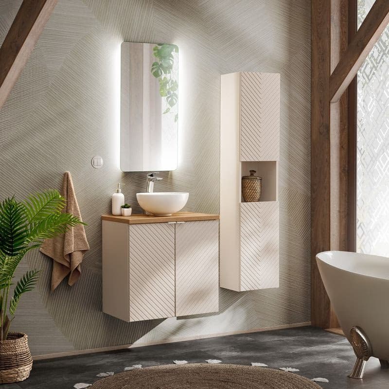 ArtCom Skrinka pod umývadlo VIVA Cashmere 82-60-2D | 60 cm s dvierkami 5