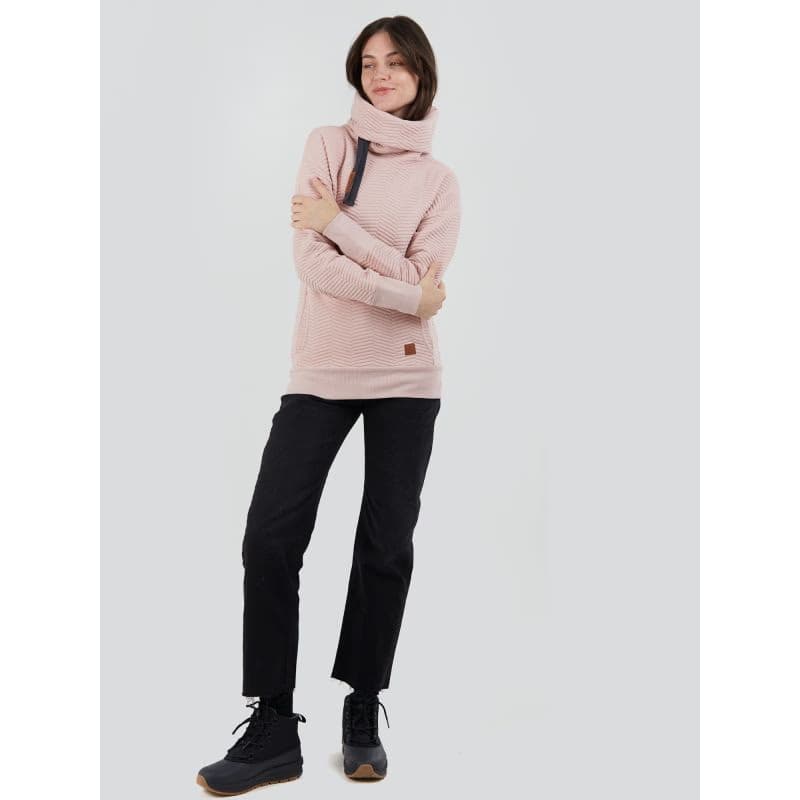 Dámska mikina FUNDANGO Aliz Pullover-330-rose 4