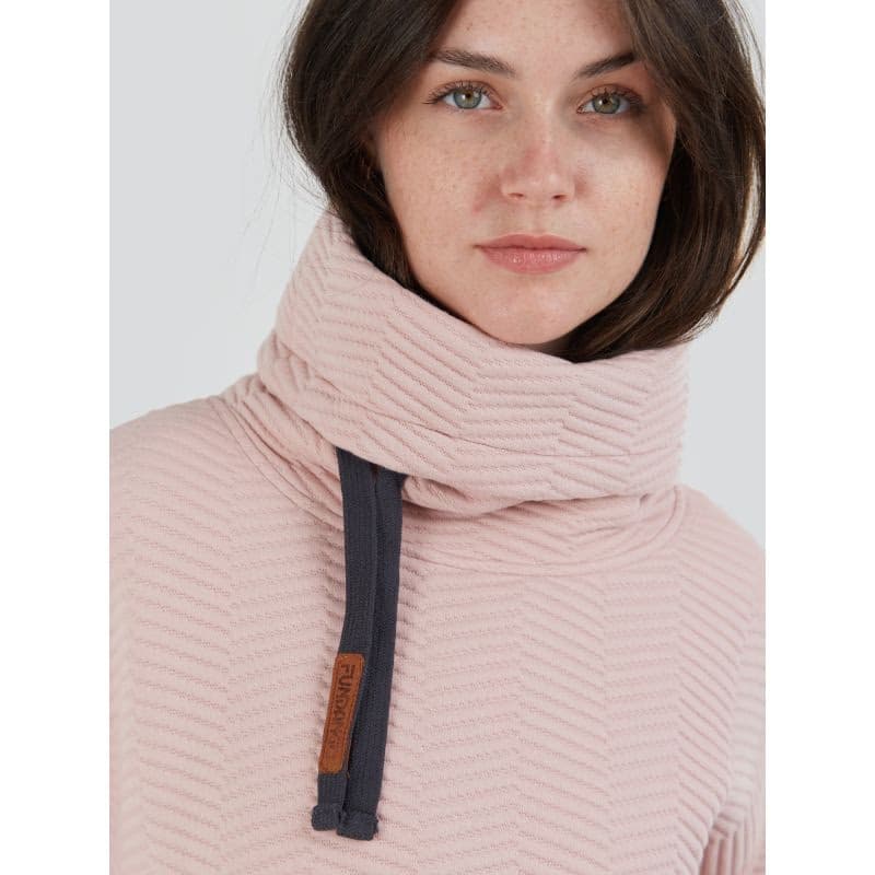 Dámska mikina FUNDANGO Aliz Pullover-330-rose 5