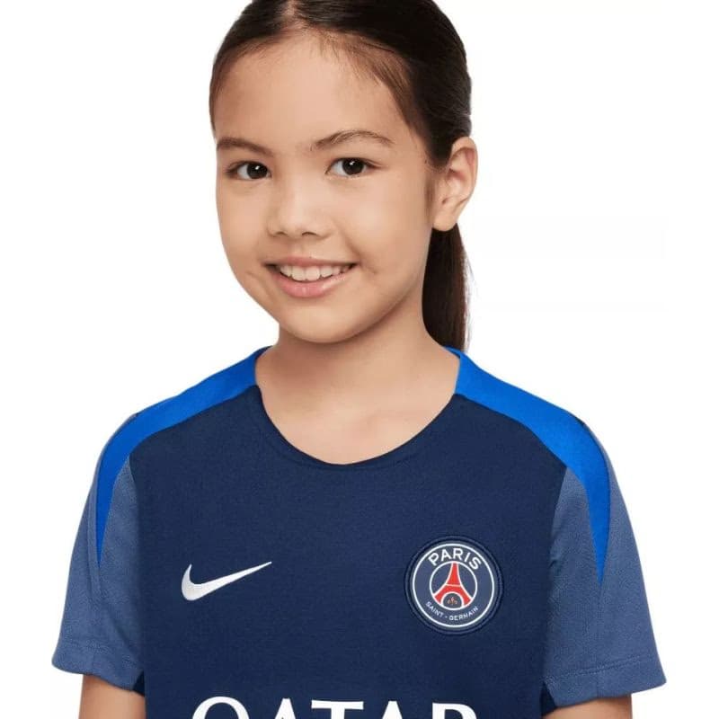 Chlapčenský futbalový dres s krátkym rukávom NIKE PSG Y NK DF STRK SS TOP K 3