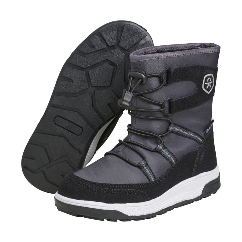 Detské vysoké zimné topánky COLOR KIDS Boots W. String & Stopper, phantom 2