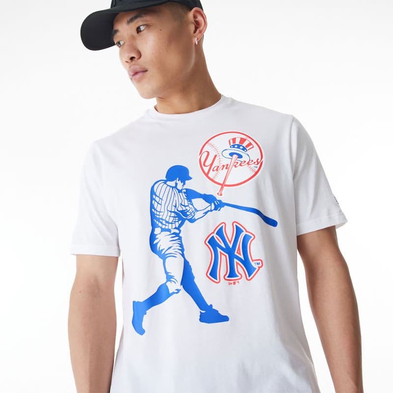 Tričko s krátkym rukávom NEW ERA MLB Player graphic table tee NEYYAN 2