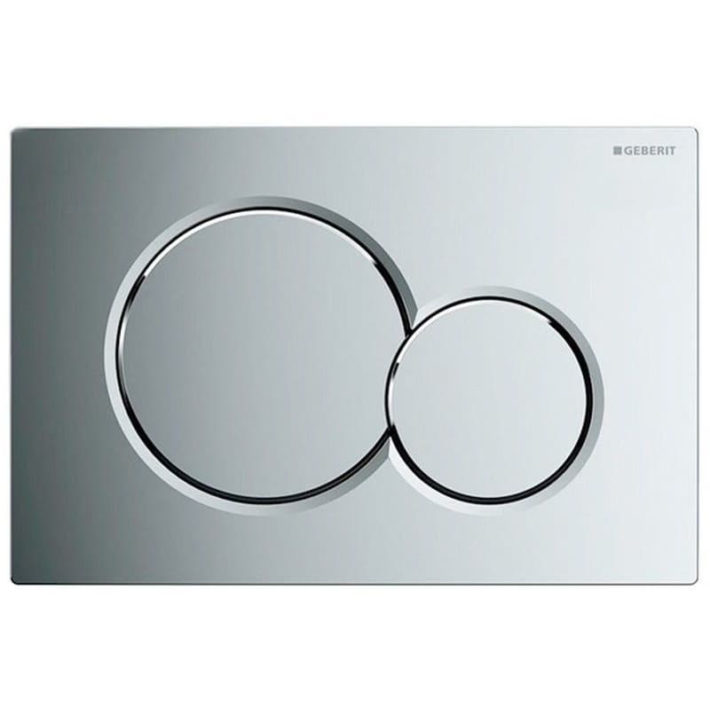 GEBERIT SIGMA01 ovládacie tlačítko, Dual Flush, chróm lesk 115.770.21.5 1