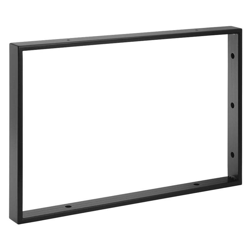 Sapho Podperná konzola 490x330x40mm, lakovaná oceľ, čierna matná (30370) 1