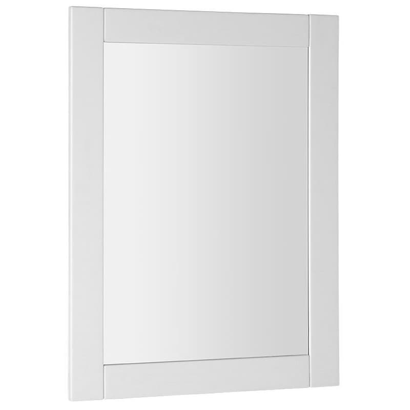 AQUALINE - FAVOLO zrkadlo v ráme 70x90cm, biela mat FV090 1