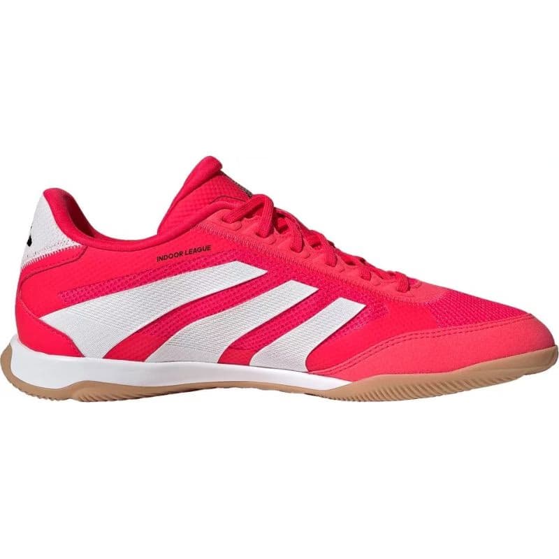 Pánske futbalové kopačky halové ADIDAS Predator League M IC lucid red cloud white core black 2