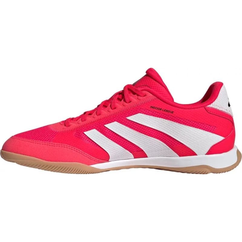 Pánske futbalové kopačky halové ADIDAS Predator League M IC lucid red cloud white core black 3